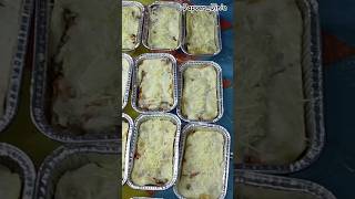 Alhamdulillah Orderan Lasagna Done lagi shorts dapoer_dinie asmr