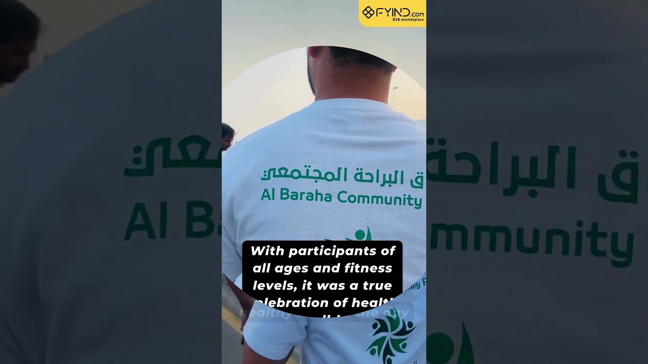 Fyind.com at the Al Baraha Community Run 2024 