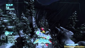 SSX - World Tour - Walkthrough Part 6 - Intrepid - Survive It! (Deadly Descent - Tree)