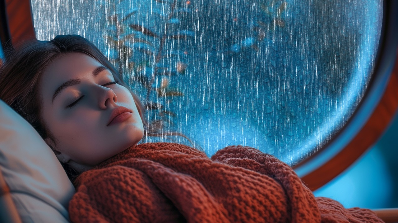 Instant Calm & Deep Sleep with Soft Rain Outside the Cabin - 10 hr Rain