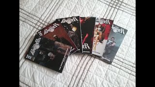 The Punisher Max Comic Unboxing Volumes 1-6
