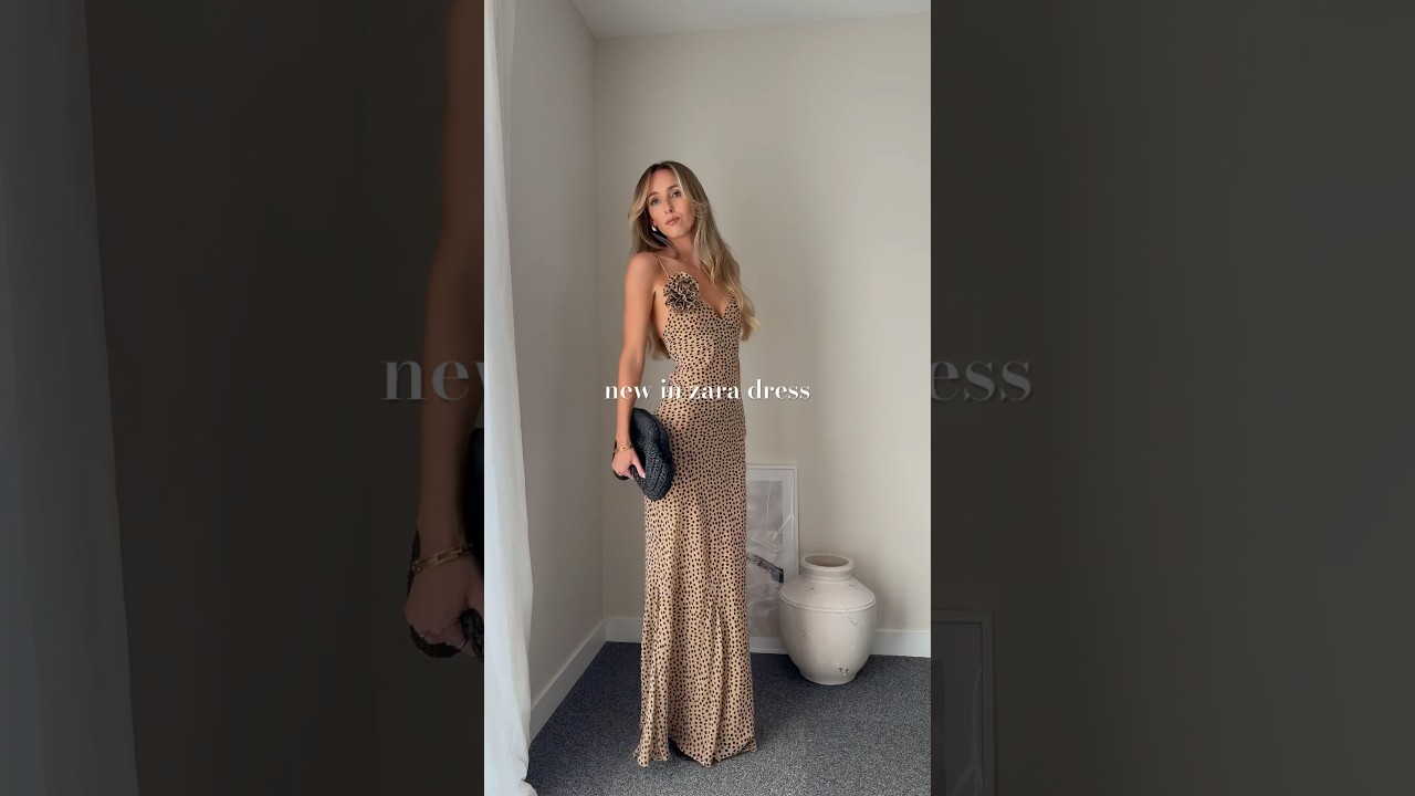 The perfect occasion dress from Zara 