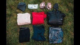 Backpacking Clothing Layering System | 3 Season Backpacking Clothing | PCT