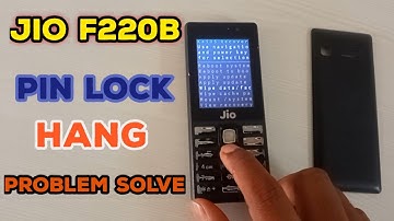 LYF F220B Jio phone Hard Reset | F220B Hang Problem Solve | F220B Device Full problem Solve