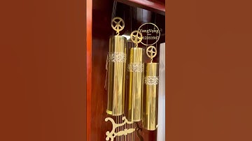 Đồng hồ cây Hermle Đức mẫu thiết kế Sang Trọng có tắt chuông đêm tự động #vangvong #donghoco