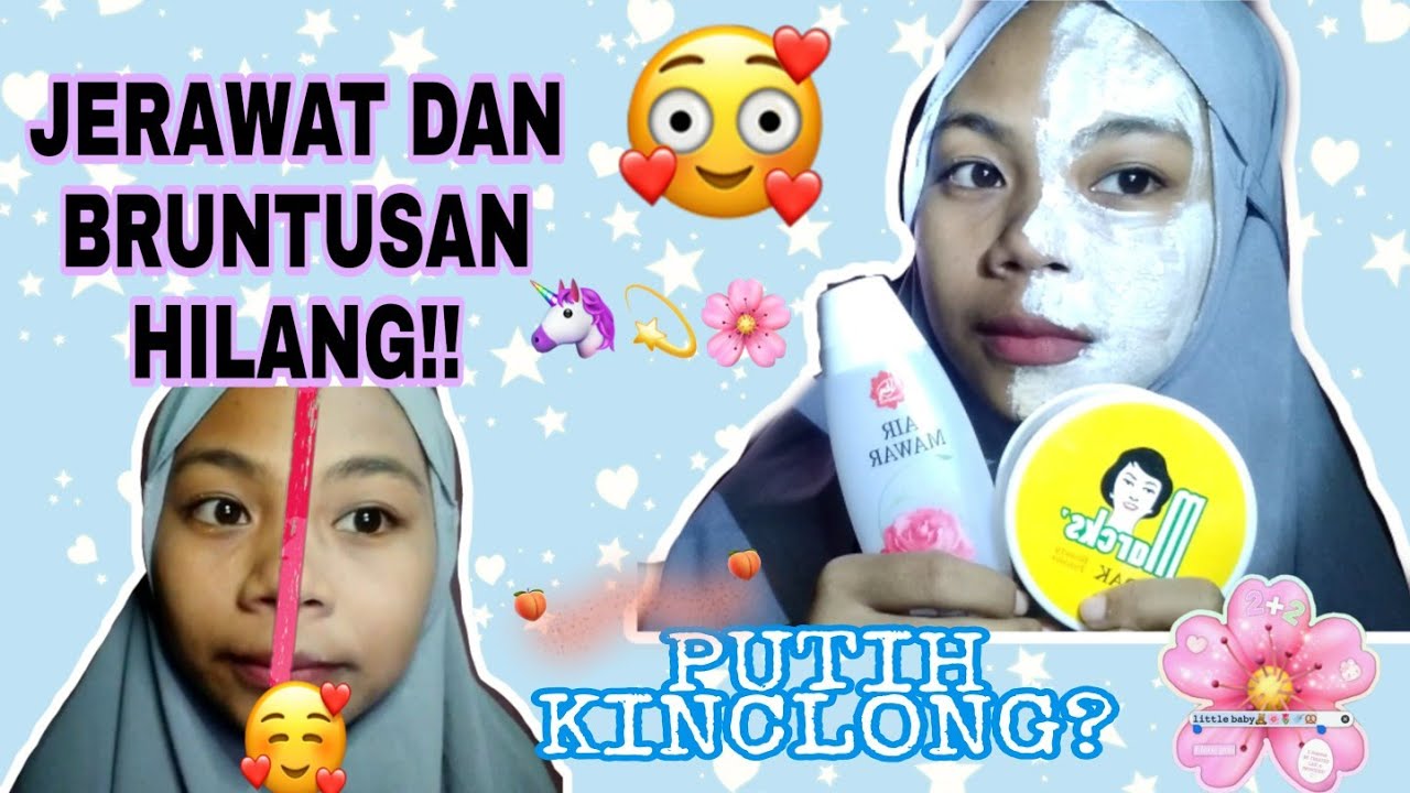 CARA MENGHILANGKAN JERAWAT DAN BRUNTUSAN MASKER BEDAK