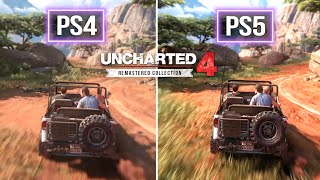 Uncharted 4 Remastered: сравнение ДО и ПОСЛЕ, новые изменения, ГРАФИКА (Как изменился Uncharted?)