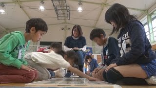 遊びながら郷土を学ぶ　日立・中小路小で郷土かるた大会