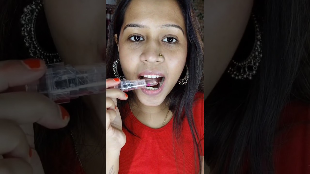 Transparent korean jelly lipstick 😍✨ 