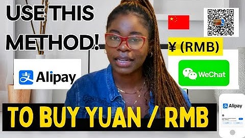 Buy Chinese Yuan/ RMB | 4 Easy Ways to fund ur Alipay Account #import #chineseyuan #moneyexchange