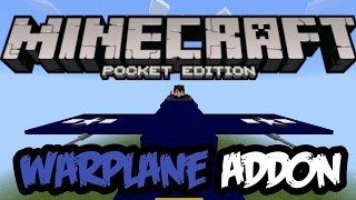 "WARPLANE ADDON" | MINECRAFT PE MOD SHOWCASE | MALAYSIA | ENGLISH VERSION screenshot 4