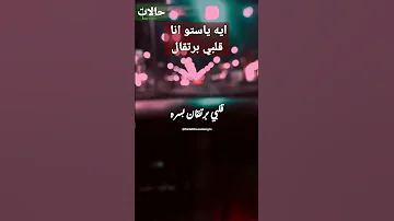 قلبي برتقال بسرة ملك وانتي حرة 
