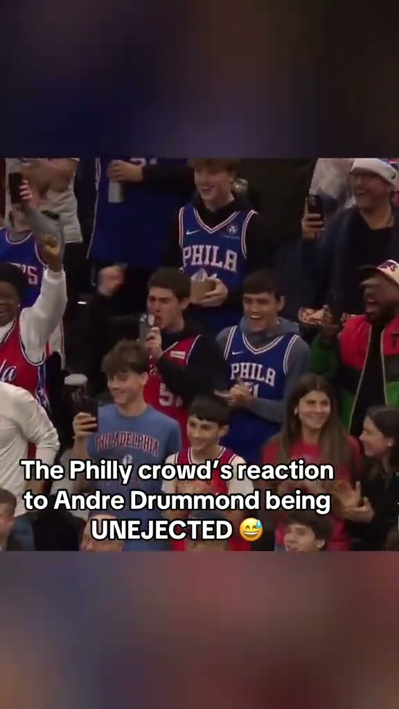 The crowd in Philly’s reaction ?