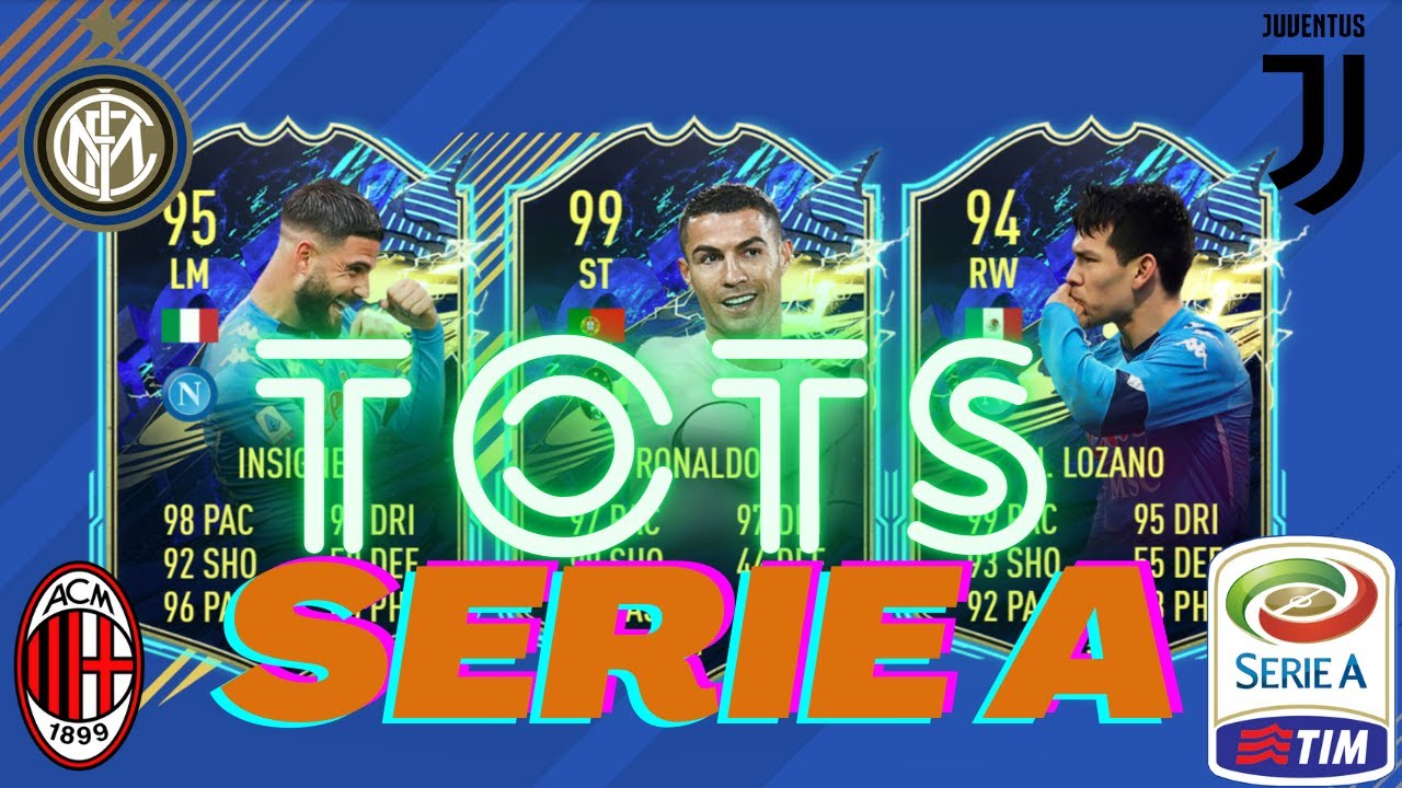 TOTS SERIE A FIFA 21 Predicción🔥😱🇮🇹|Ultimate Team - YouTube