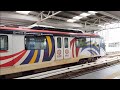 LRT Ampang Line | CSR Zhuzhou Amy (Set 307)[Asean Malaysia Wrap] Arriving &amp; Departing Maluri