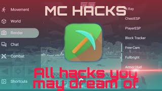 MCPE IN-GAME HACKS AND HACKING THE UNIVERSAL SERVERS IN MC + XRAY IN MCPE screenshot 4