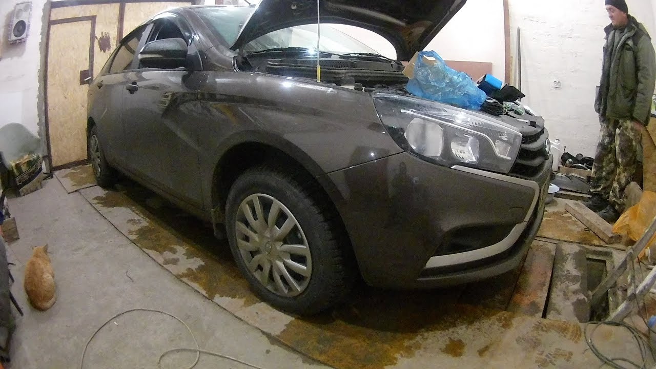 ЛАДА ВЕСТА УСТАНОВКА И ПОДКЛЮЧЕНИЕ ПЕРЕДНИХ ПРОТИВОТУМАННЫХ ФАР - YouTube