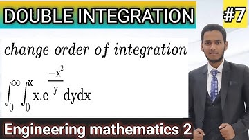1.6 change order of integration then evaluate double integration ( part7) in hindi applied maths 2