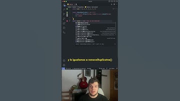 Eliminar duplicados en array en Javascript  #javascript #js