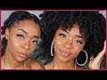 THIS TIKTOK HAIR HACK REALLY WORKED | STRETCHED BANTU KNOT OUT | INSPO BY BRI HALL 💞