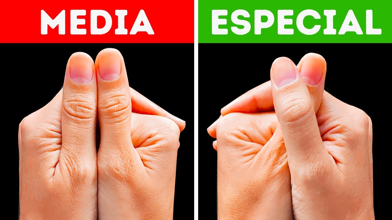 Datos sobre el cuerpo y rasgos raros que quizá no conozca - YouTube