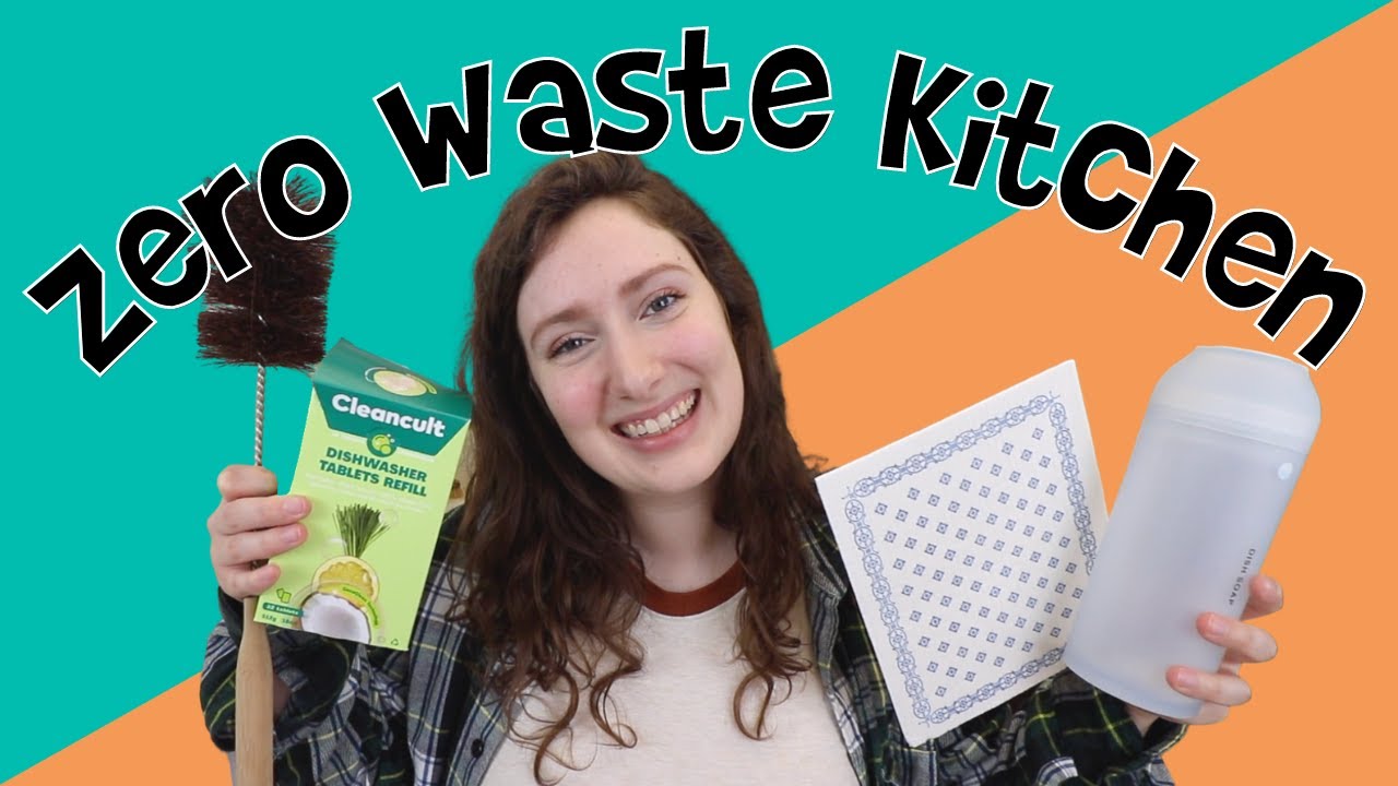 THE BEST ZERO WASTE KITCHEN SWAPS IN 2021! // Sustainable Kitchen Essentials