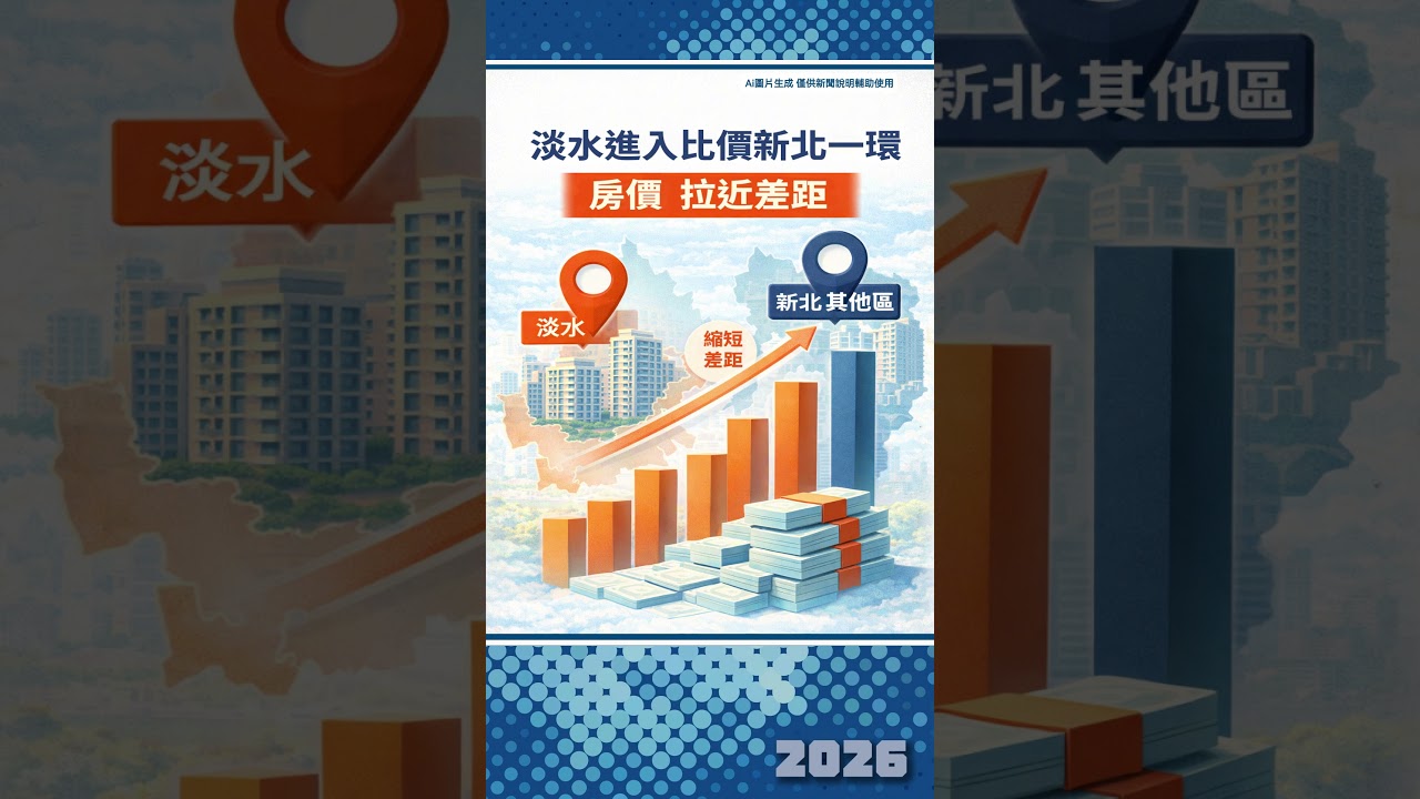 淡江大橋帶動區域翻轉  淡海新市鎮轉型加速 ｜ 淡海百億開發啟動新局 ｜ 富比士地產王