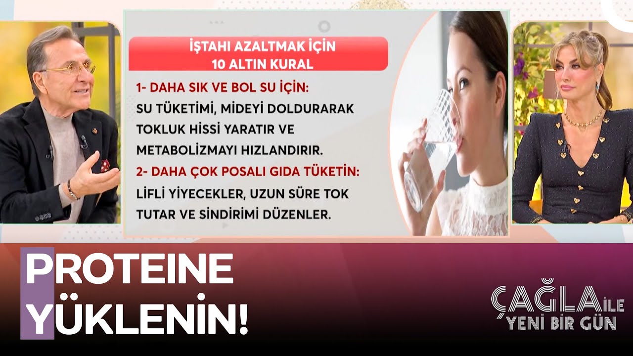 İştahı Azaltmak İçin 10 Altın Kural - Çağla ile Yeni Bir Gün 1556. Bölüm