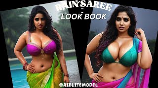 AI Elite Models | AI Plus Size Indian Lookbook Models #video #party #beauty #viral #partywear #ai