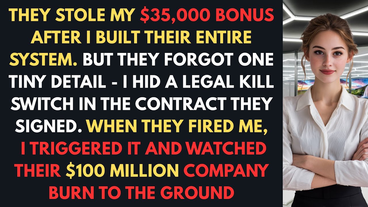My Boss Stole My Bonus. I Triggered the License Clause That Shut Down Their Analytics. 💼
