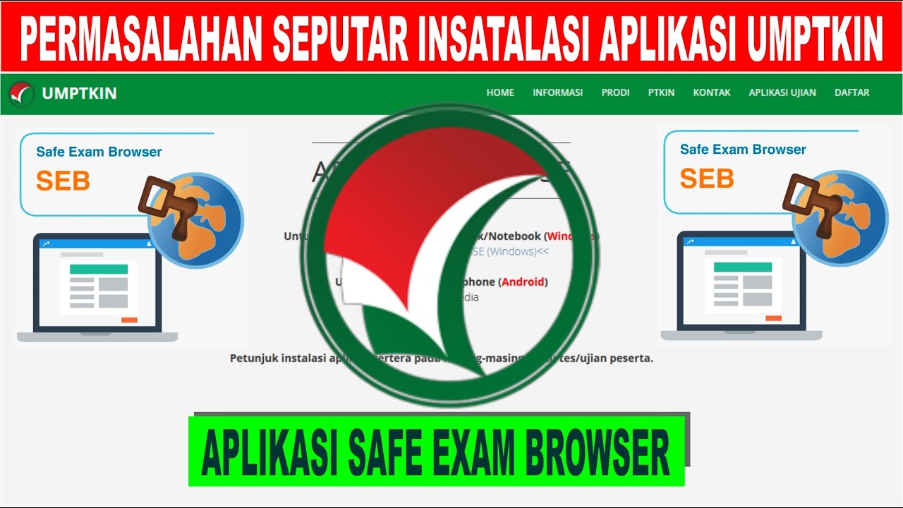 Mengatasi Masalah Instal Aplikasi UMPTKIN Safe Exam Browser 