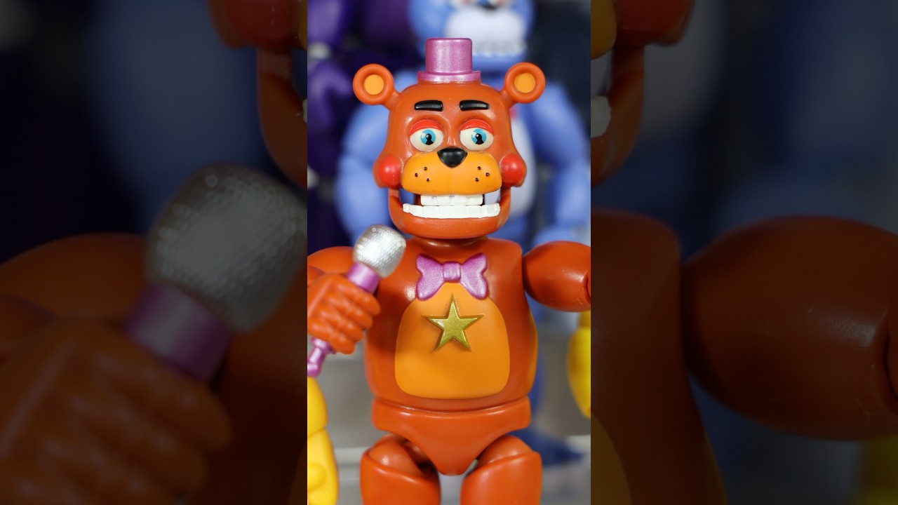 ROCKSTAR FREDDY! Jazwares World of Figure! - YouTube