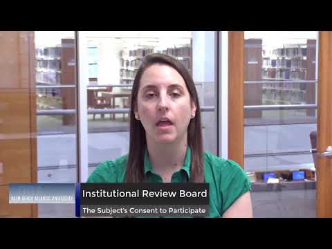 IRB-4 Subject Informed Consent and Assent