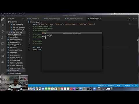 Python Programming 85 : The Range Function