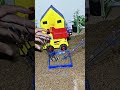 🔥😱 Mini Tractor Cement Pillar Making | DIY Real Working Model #shorts #youtubeshorts
