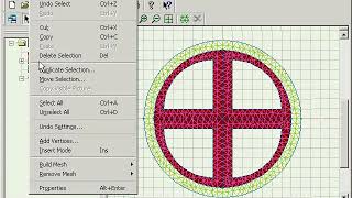 QuickField Example 3-phase cable simulation AC conduction analysis