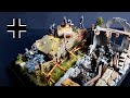 Panther tank Diorama Пантер танк Диорама FULL BUILD VIDEO in 1/72 scale with scratch build