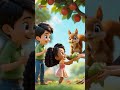 അണ്ണാൻ, അണ്ണാൻ, ഓടി വാ  - Little Squirrel Song | Malayalam Rhymes for Children |Galatta Kids |Shorts