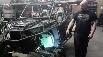 McNasty Customz RZR FLOOR GUARD FOOT PROTECTOR RZR1000 TURBO RZR900S RZR RACING RZR MUD RZR CRASH