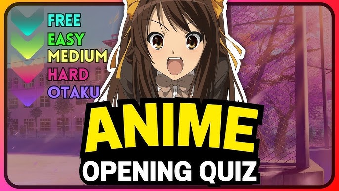 ANIME MUSIC QUIZ 👑 100 legendary openings : u/Ok-Statistician-2073