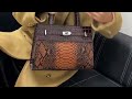 Premium luxury vintage designer handbag