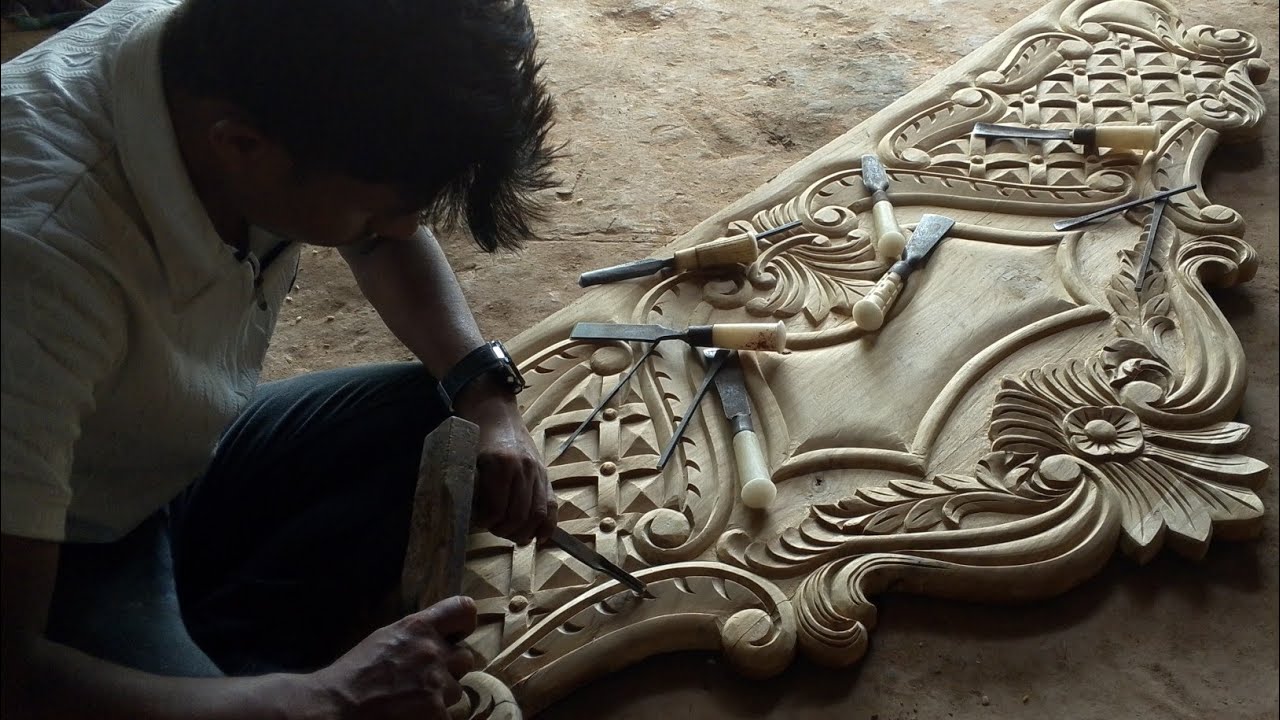 Amazing Design Box Bed Wood Carving Tutorial | अपने हाथों से मशीन की तरह डिजाइन बनाओ 