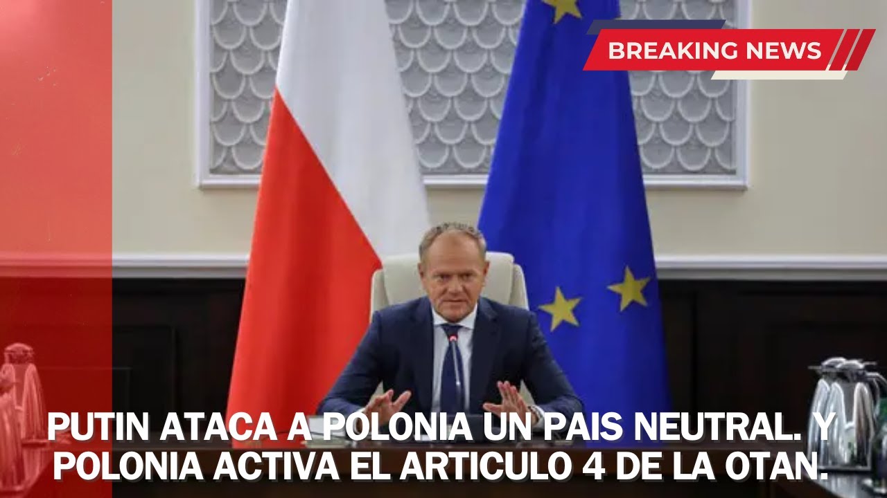 Rusia ataca con drones a territorio neutral.