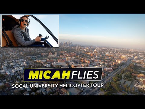 SoCal University Helicopter Tour | UCLA, USC, UCI, CSULB, Chapman