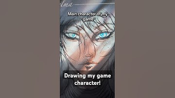 Drawing my game character! #digitaldrawing #illustrative #procreate #digitalpainting #art #gameart