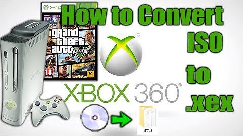 How to convert xbox360 ISO to .xex