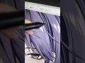 今回はキラキラ塗りではなくマットな彩度低め塗りにしました🖤剣持さんの束縛グッズ絵⛓️#イラストメイキング #イラスト #illustrator #illustration #にじさんじ #剣持刀也