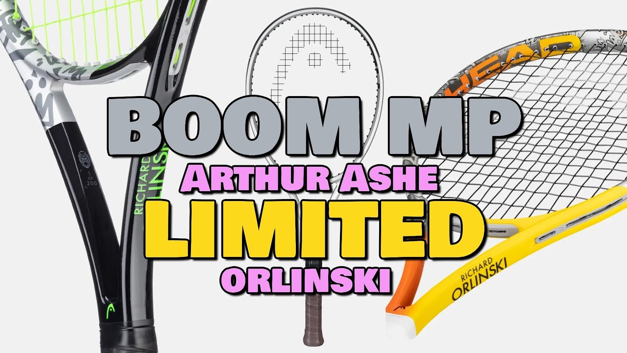 New Head Boom MP Arthur Ashe & Richard Orlinski Limited Designs