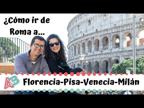 Video: Como Ir De Roma A Florencia