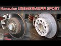 Audi TT 8N hamulce tylnie Zimmermann Sport
